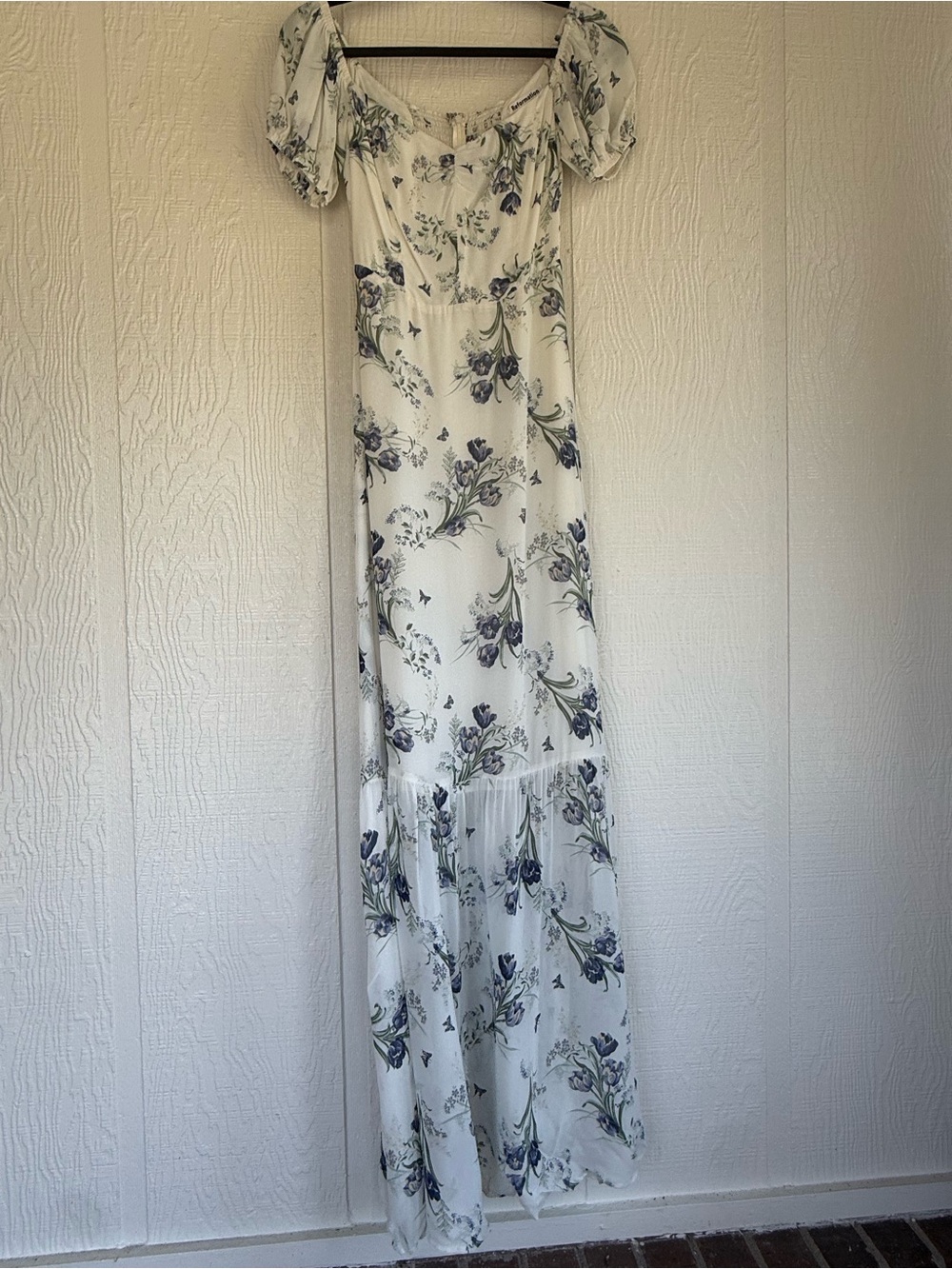 🪻Reformation Farrow Dress – Floral Off-Shoulder Midi – Never Worn | Size 2🪻 - Picture 4 of 4